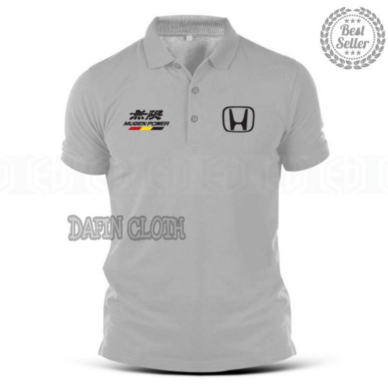 เสื้อโปโลผู้ชาย Honda Mugen Power