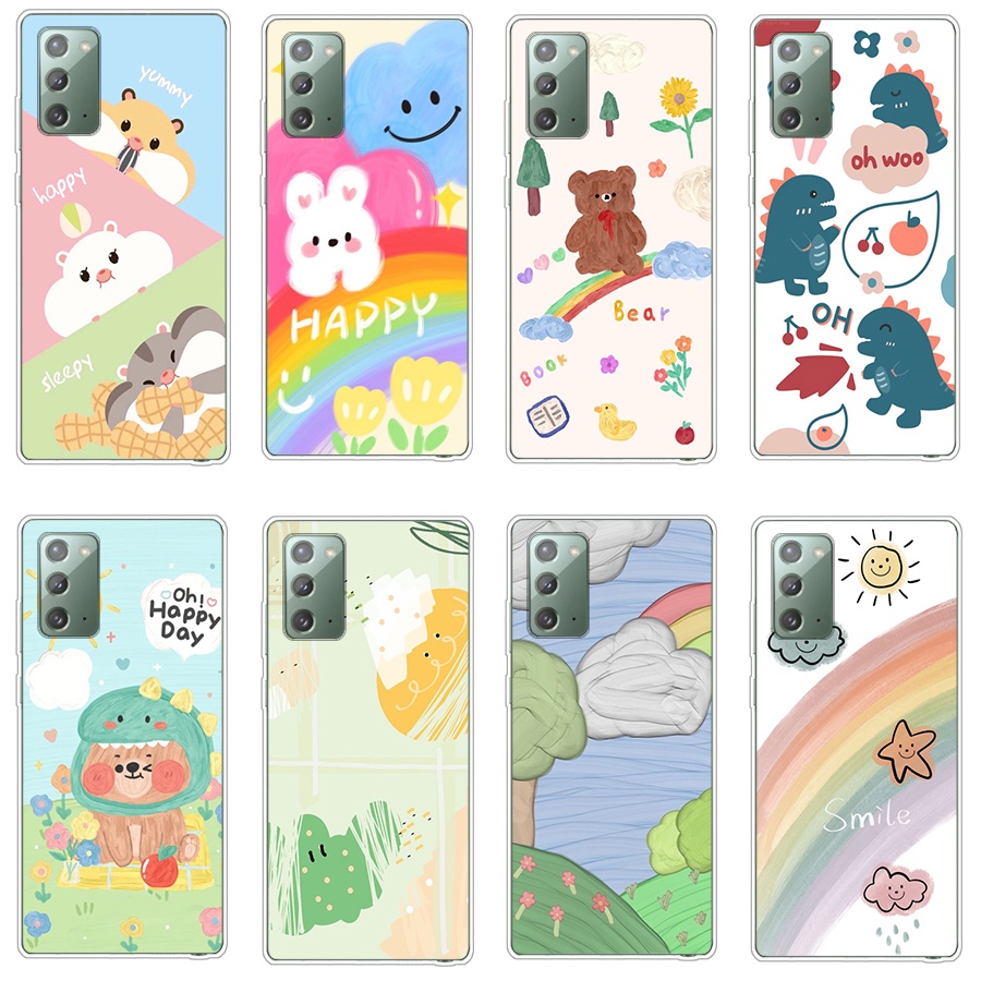 เคส Samsung galaxy Note 10 Note 10 plus Note 20 Note 20 plus Note 20 Ultra ซิลิโคนใส เคสนิ่ม