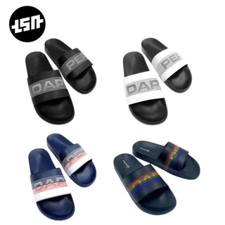 DAPPER รองเท้าแตะแบบสวม DAPPER Embossed Stripe Pool Slide Sandals