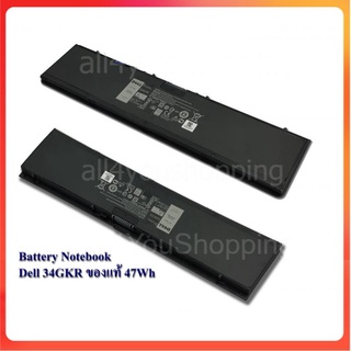 Dell แบตเตอรี่ ของแท้ 34GKR 47Wh สำหรับ Dell Latitude E7420 E7440 E7450 Series