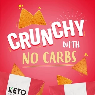 Keto crackers zerocarb no sugar(Cheddar Cheese)แครกเกอร์คีโต แครกเกอร์สุขภาพ ไม่มีคาร์บ รสเชดดาร์ชีส