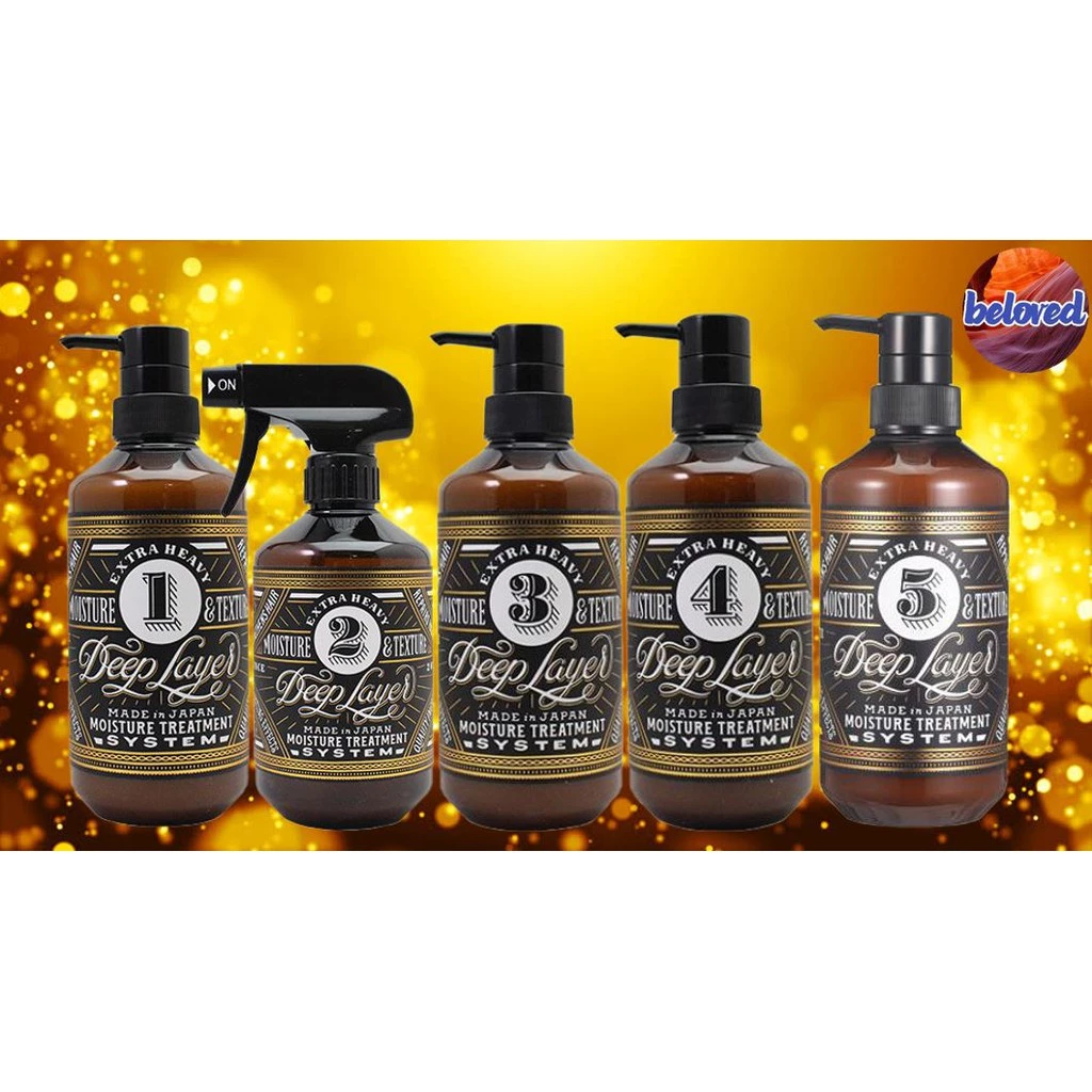 Deep Layer Moisture Treatment System No.1, No2, No.3, No.4, No.5 ทรีทเม้นท์สำหรับผมแห้งเสีย