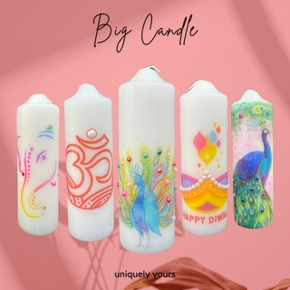 Diwali big candles / Diwali gifts - เทศกาล ดีปาวลี