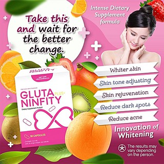 Precious Skin Gluta Ninfity(NANO 900K) Glutathione Whitening