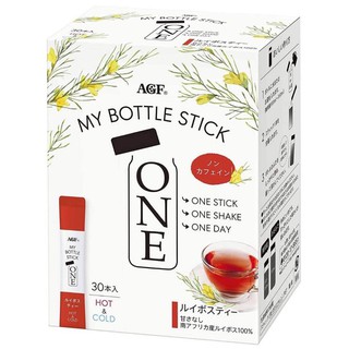 (Pre Order)AGF My Bottle Stick One Rooibos Tea 30 x 2 Decaffeinated Non-Caffeine Powder.ชารอยบอส (ชาแดง)