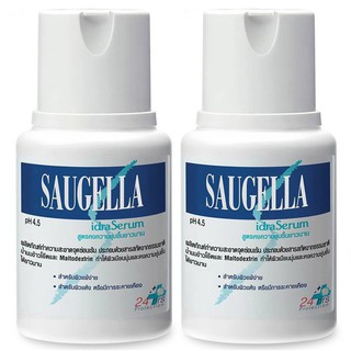 Saugella Idra Serum pH 4.5 ซอลเจลล่า ไอดราเซรั่ม 100ml (2ขวด)