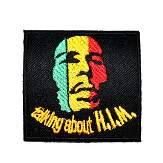 [ ตัวรีดติดเสื้อ ลาย Bob Marley นักดนตรี เพลง เร็กเก ] Reggae Patch งานปัก DIY ตัวรีด เสื้อผ้า กระเป๋า อาร์ม เท่ๆ แนวๆ