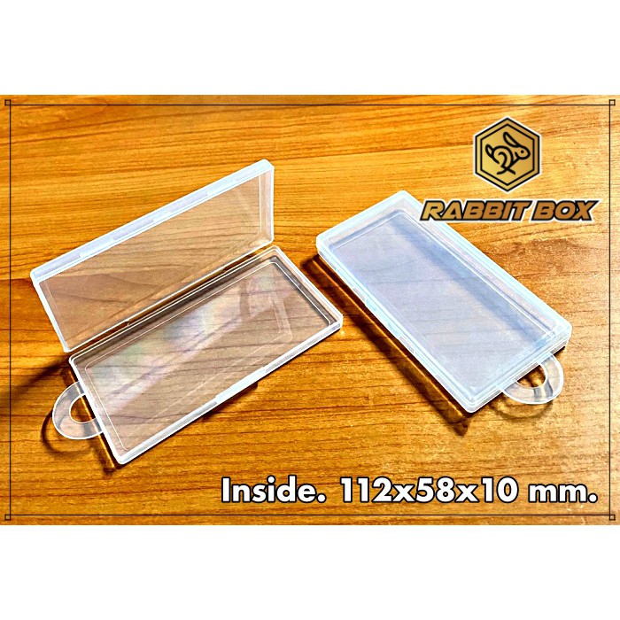 กล่องพลาสติก  ขนาด 105x105x30 mm.  (ขนาดช่องใส่ของ 105x105xสูง30mm.) สำหรับใส่สิ่งของขนาดเล็ก อื่นๆ
