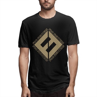 T-shirt  ใหม่ เสื้อยืด ผ้าฝ้าย พิมพ์ลาย Foo Fighters Concrete Gold สไตล์เรโทร ยอดนิยม สําหรับผู้ชายS-5XL