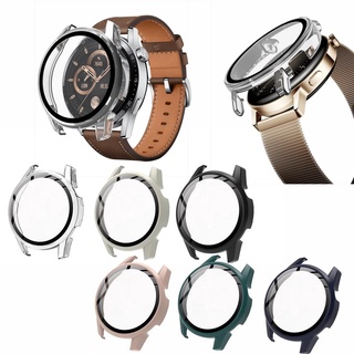 【ready ship】เคส Huawei Watch GT 3 42mm 46mm Case Glass Film Version เคสกันกระแทก พร้อม ฟิล์มกระจก ในตัว