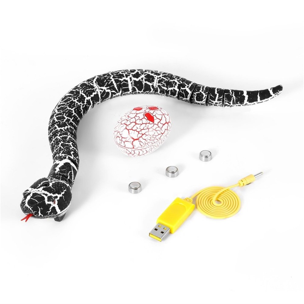 Novelty Surprise Practical Jokes Rc Machine Toy Remote Control Snake ...