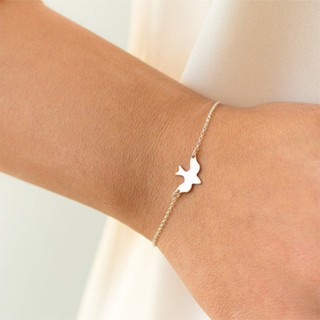 สร้อยข้อมือ นกนางแอ่น สองสีพร้อมส่ง B064