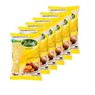 ไร่ทิพย์ ถั่วเขียวเลาะเปลือก 500 กรัม x 6 ถุง Rai Thip Green Peas with peel 500 grams x 6 bags