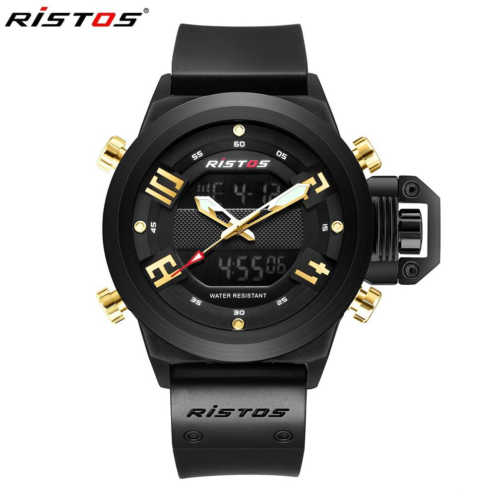 RISTOS 9391 นาฬิกาข้อมือสำหรับผู้ชาย