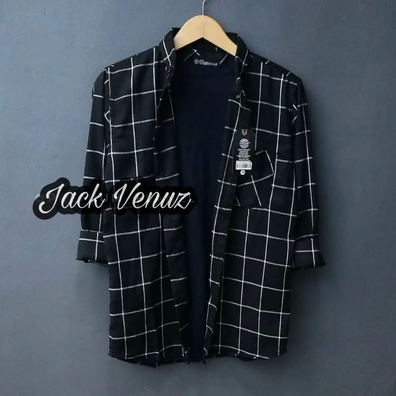 เสื้อ KEMEJA FLANNEL สําหรับผู้ชายและผู้หญิงเสื้อยาว-SLEEVED FLANNEL เสื้อ FLANNEL เสื้อ