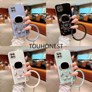 เคส Huawei Nova 6 SE เคส Huawei Mate 10 Pro Case Huawei Y6P Case Huawei Y8P 2020 Silicone Protect 3D New Astronautstand With Ring Phone Case ซิลิโคน ป้องกัน ใหม่ นักบินอวกาศ พร้อมแหวน เคสโทรศัพท์