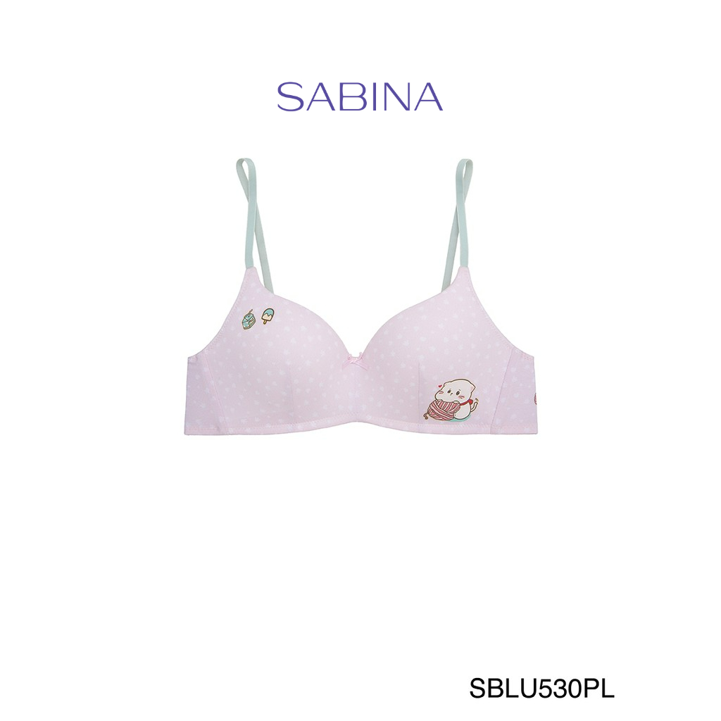 Sabina เสื้อชั้นใน Pretty Perfect (L-Special ) Collection SABINA X LINE CREATOR MARKET SBLU530PL สีช