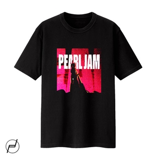 เสื้อยืดผ้าฝ้ายCOTTON เสื้อยืดผ้าฝ้าย 100% พิมพ์ลายกราฟิก Pearl JAM BAND GILDAN UNISEXS-3XLS-5XL