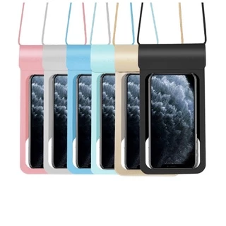 พร้อมส่ง Universal ซองกันน้ำมือถือ กันน้ำลึก 30m (IPX8) สายคล้องคอ ดำน้ำถ่ายรูป ซองกันน้ำ Waterproof Phone Case