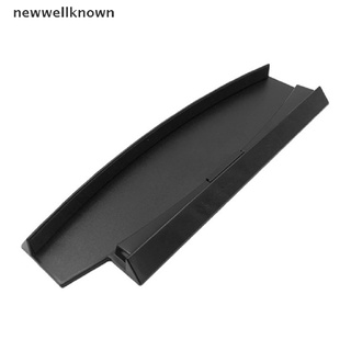 [newwellknown] ฐานขาตั้งพลาสติก สีดํา สําหรับคอนโซล PS3 Slim