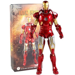 โมเดลสะสม IRON MAN Mark 50, MK7 1/6 Scale วัสดุ PVC ขนาดสูงประมาณ 30 ซม. พร้อมฐานตั้ง มีกล่อง 3 แบบให้เลือก