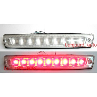 ไฟเบรคท้ายรถ LED อีซูซุ ดีแม็กซ์ 2007 - 2011 เลนส์ขาว HOLDEN RODEO / ISUZU D-MAX DMAX ไฟเบรก ไฟเบรค ดีแมค ดีแมก ไฟท้าย