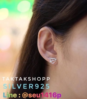 Studs earring silver925