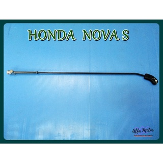 HONDA NOVA S REAR BRAKE CABLE with "BLACK" HANDLE  // สายเบรคหลังมีหู สีดำ สินค้าคุณภาพดี