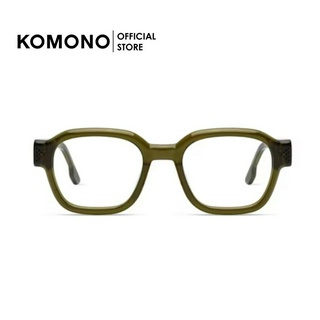 KOMONO Jeff Moss Moire กรอบแว่นตา ทรงสี่เหลี่ยม สีเขียว