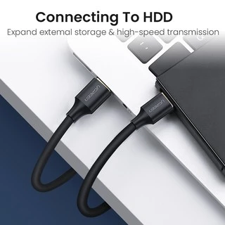 Ugreen สายชาร์จ USB ขนาดเล็ก เป็น USB สําหรับเครื่องเล่น MP3 MP4 DVR GPS กล้องดิจิทัล HDD Mini USB