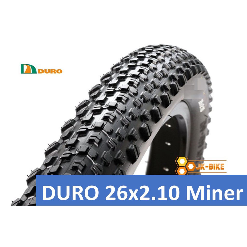 ยางนอกเสือภูเขา DURO 26x2.10 (54-559) รุ่น Miner ขอบลวด (1เส้น)