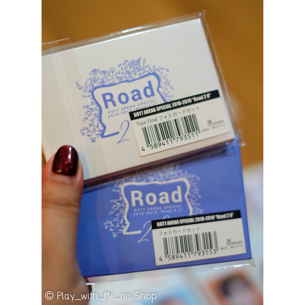 กล่องเปล่า Tour Card- Got7 Road 2 U Concert In KOBE