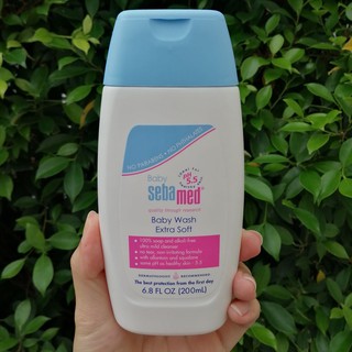 Sebamed® Baby Gentle Wash, Extra Soft 200mL ซีบาเมด เบบี้วอซ ผลิตภัณฑ์อาบน้ำเด็กสูตรอ่อนโยนพิเศษ ไม่ระคายเคืองผิว