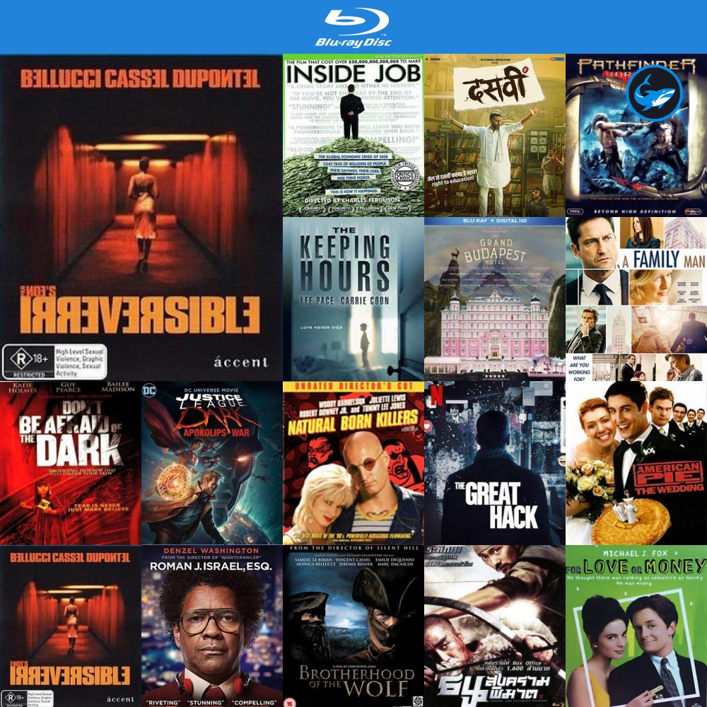 Bluray แผ่นบลูเรย์ Irreversible 2002 คราบบาปมิอาจลบ 18+ หนังบลูเรย์ ใช้เครื่องเล่นบลูเรย์ blu ray pl