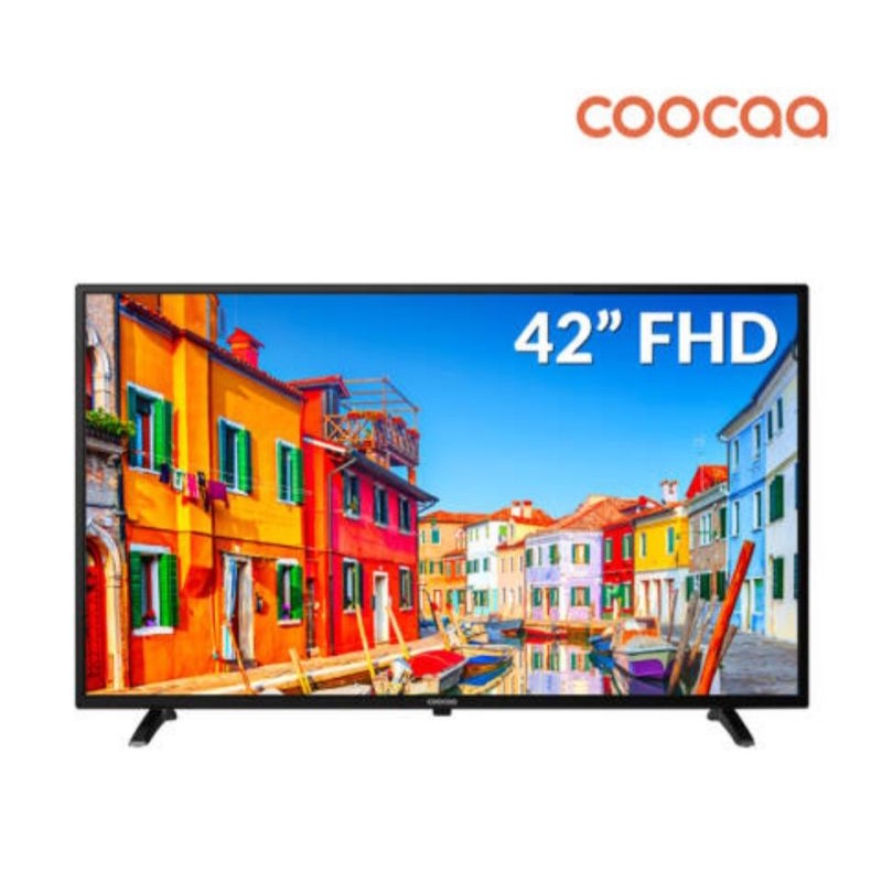COOCAA 42S3G ทีวี 42 นิ้ว Inch Netflix Smart LED TV  Youtube Built-In FHD Television