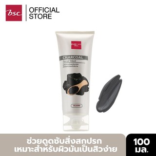 PURE CARE BSC CHARCOAL NATURAL MASK มาส์กโคลนช่วยดูดซับความมันส่วนเกินและสิ่งสกปรกบนใบหน้า ให้ผิวและรูขุมขนดูสะอาด