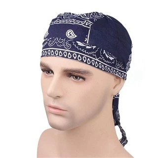 NEBULANEST หมวกโจรสลัดกีฬากลางแจ้งมะเร็ง Chemo หมวกผ้าฝ้าย Elastic Headscarf Bandana