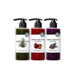 โปรโมชั่น : ‼️พร้อมส่งคลีนเซอร์ผัก ตัวฮิต‼️ Wonder Bath Super Vegitoks Cleanser 300 ml