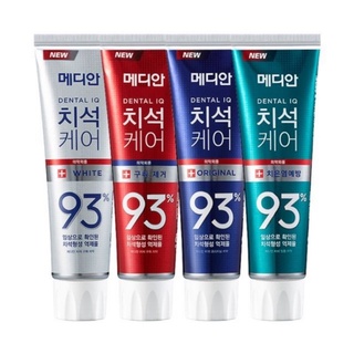 ของแท้  🦷 ยาสีฟัน MEDIAN DENTAL IQ 93% ของแท้ 100% Made in Korea 120 g ฟอกฟันขาว ดูแลเหงือก