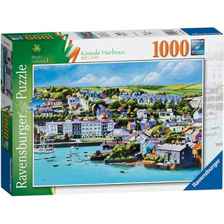 จิ๊กซอว์ Ravensburger - Kinsale Harbour, Ireland 1000 piece  (ของแท้  มีสินค้าพร้อมส่ง)