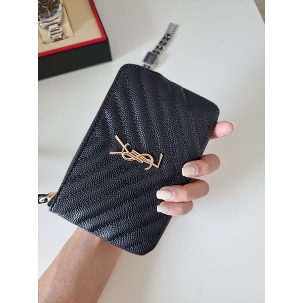 กระเป๋าสตางค์คล้องมือYSL