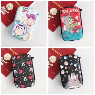 Big Size Cartoon กระเป๋าอเนกประสงค์กล่องหูฟังกระเป๋าสตางค์เหรียญ Storage Bag