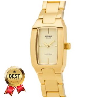 Casio Standard นาฬิกาข้อมือผู้หญิง สีทอง รุ่น LTP-1165N-9CRDF