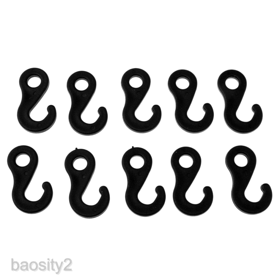 ตะขอพลาสติกสำหรับตั้งแคมป์ 10 ชิ้น #8