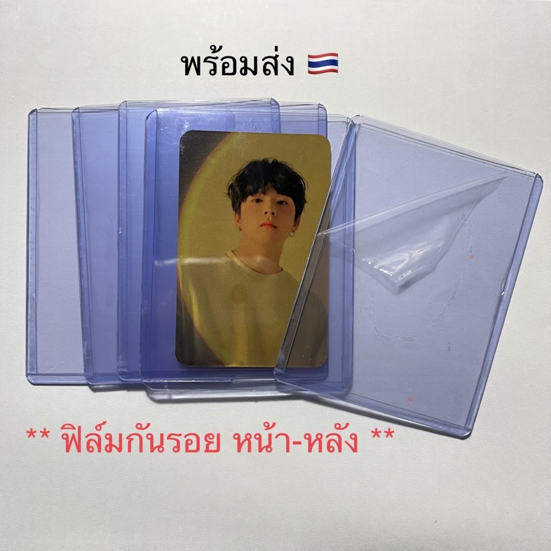 toploader พร้อมส่ง เคสการ์ด เฟรมการ์ดมีฟิล์มกันรอย หน้า-หลัง