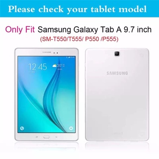 ฟิล์มกระจก นิรภัย เต็มจอ สำหรับรุ่น Samsung Galaxy Tab A With S Pen 9.7 SM-P555