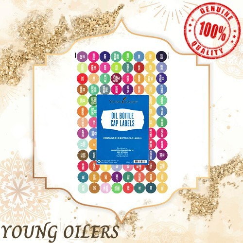 Young Living YL สติ๊กเกอร์น้ํามันหอมระเหยป้ายขวดสติกเกอร์ฝาขวด