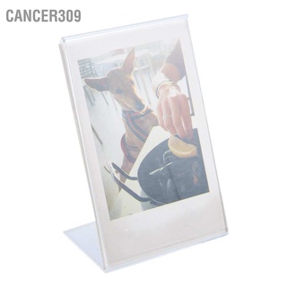 Cancer309 กรอบรูปอะคริลิคใส รูปตัว L สําหรับ Instax Mini 8 7S 25 50S 90 9 3 นิ้ว