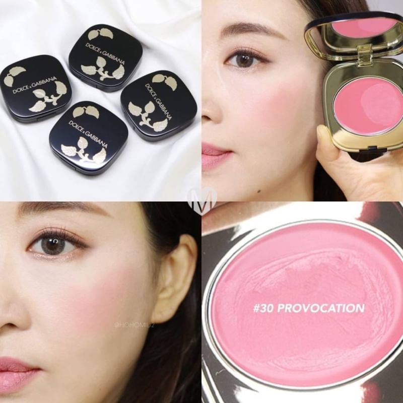 Dolce & Gabbana Blush Creamy Cheek & Lip Colour . #30 Provocative (  ฉลากไทย ผลิต 03/2019 ) / Q | Shopee Thailand