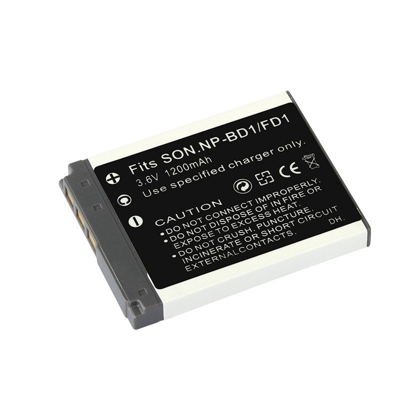 แบตเตอรี่กล้อง NP-BD1 NP-FD1 BC-CSD  TRN  TRN-U Camera Battery Sony Cyber-shot DSC-G3 DSC-T77  DSC-T500 DSC-T700 DSC-TX1